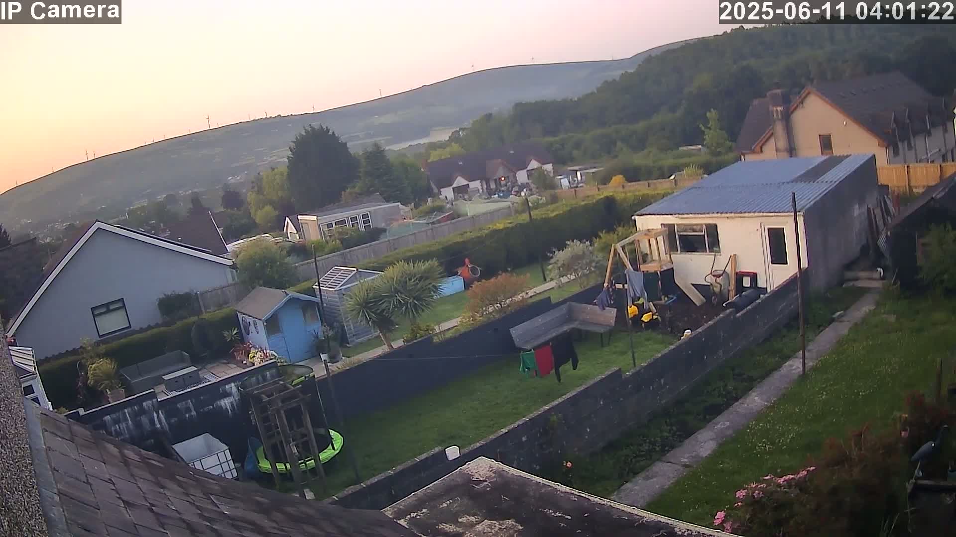 Ammanford, Betws Mountain View from Penybanc Live Cam - Carmarthenshire, Dyfed, Wales, United Kingdom