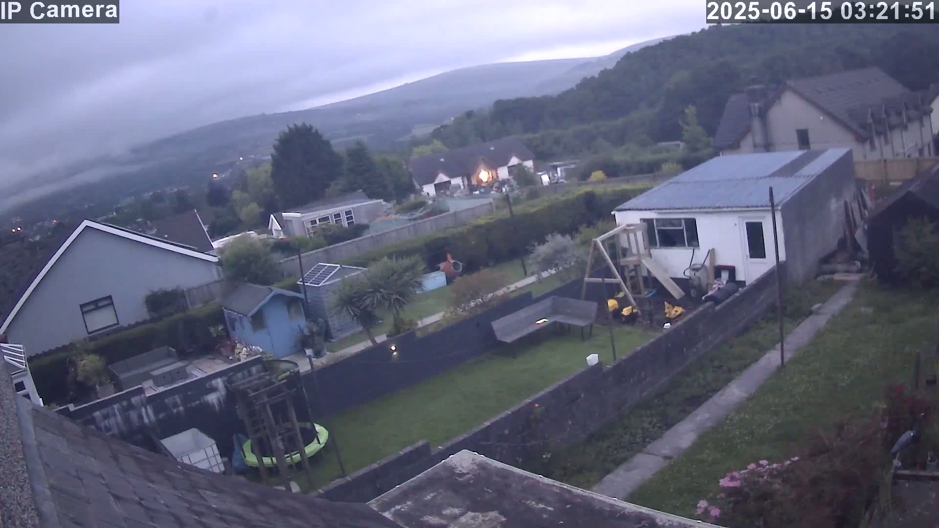 Ammanford, Betws Mountain View from Penybanc Live Cam - Carmarthenshire, Dyfed, Wales, United Kingdom