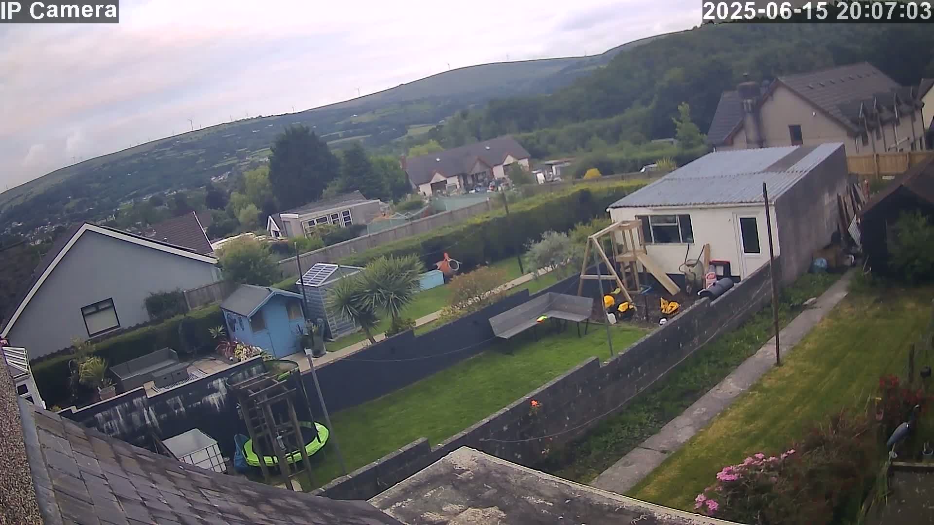 Ammanford, Betws Mountain View from Penybanc Live Cam - Carmarthenshire, Dyfed, Wales, United Kingdom