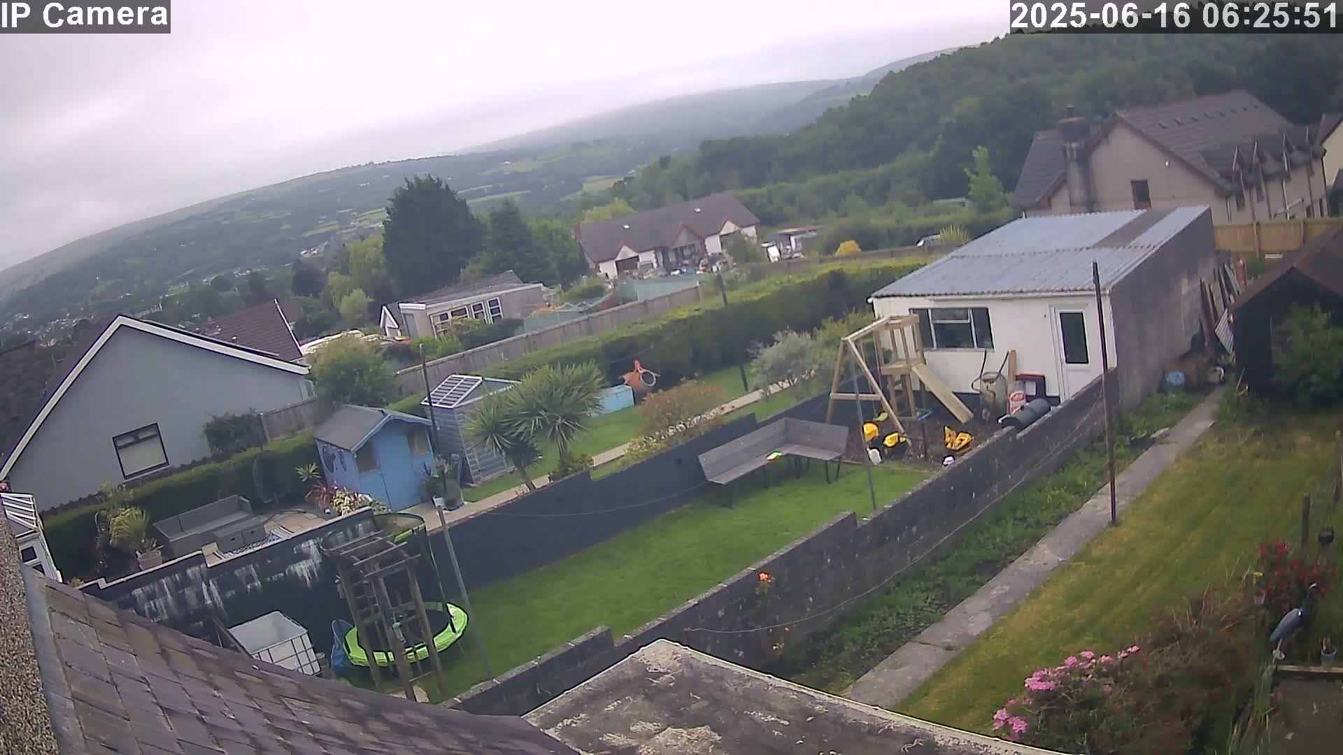 Ammanford, Betws Mountain View from Penybanc Live Cam - Carmarthenshire, Dyfed, Wales, United Kingdom