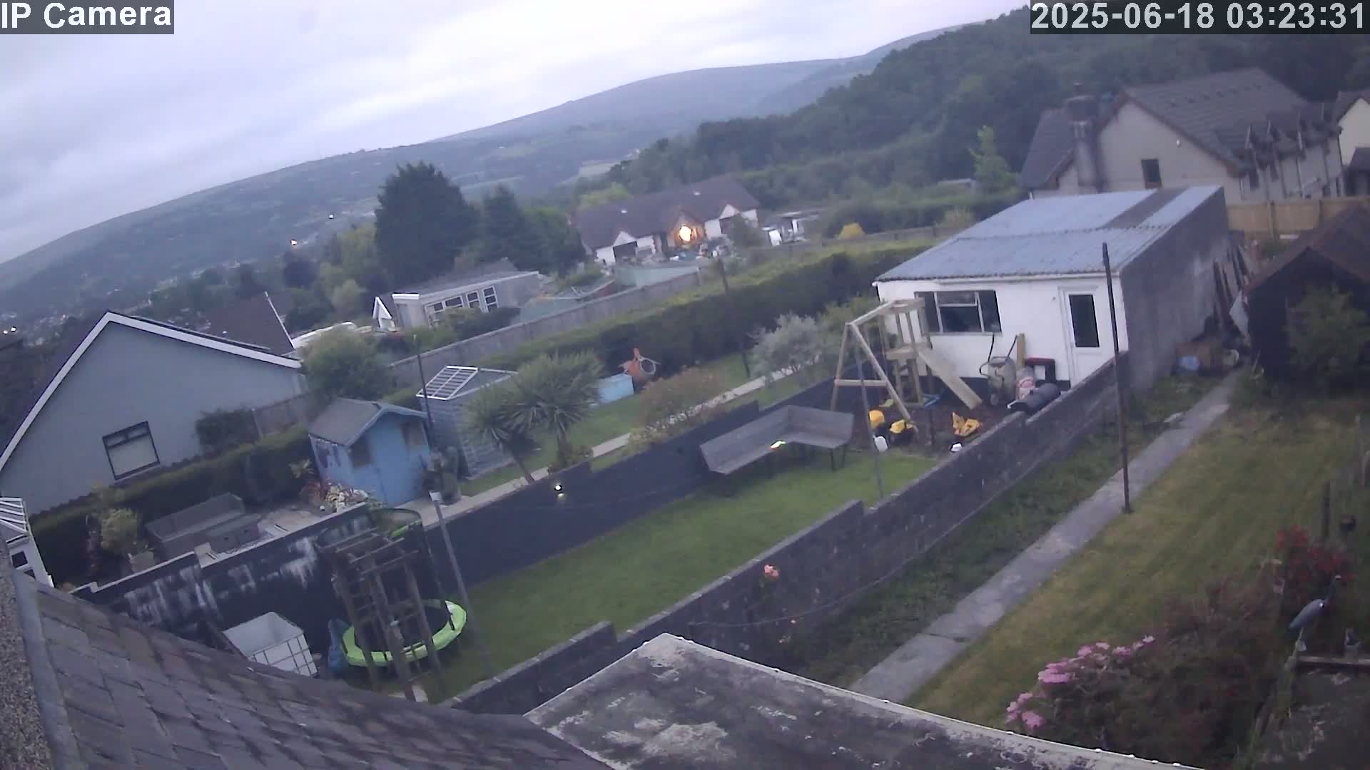 Ammanford, Betws Mountain View from Penybanc Live Cam - Carmarthenshire, Dyfed, Wales, United Kingdom