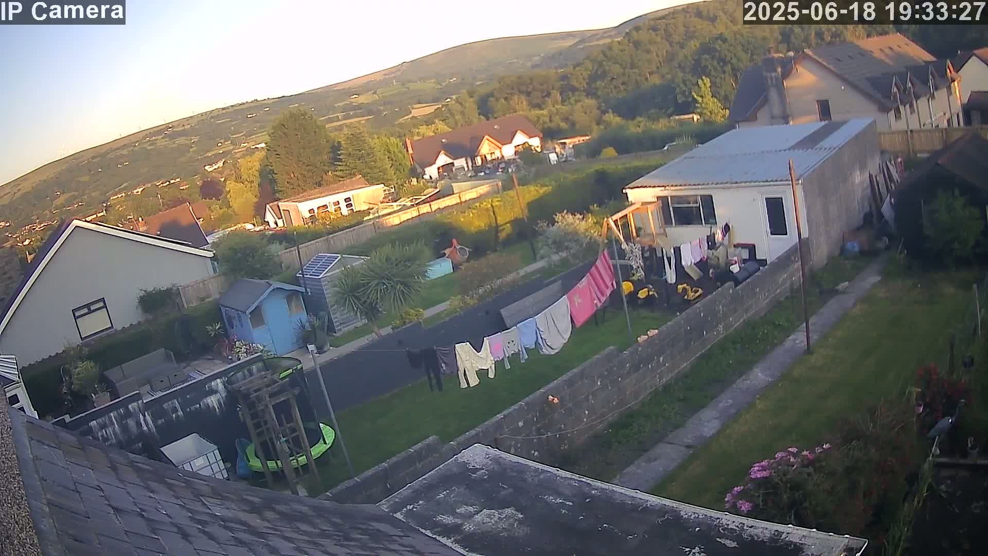 Ammanford, Betws Mountain View from Penybanc Live Cam - Carmarthenshire, Dyfed, Wales, United Kingdom