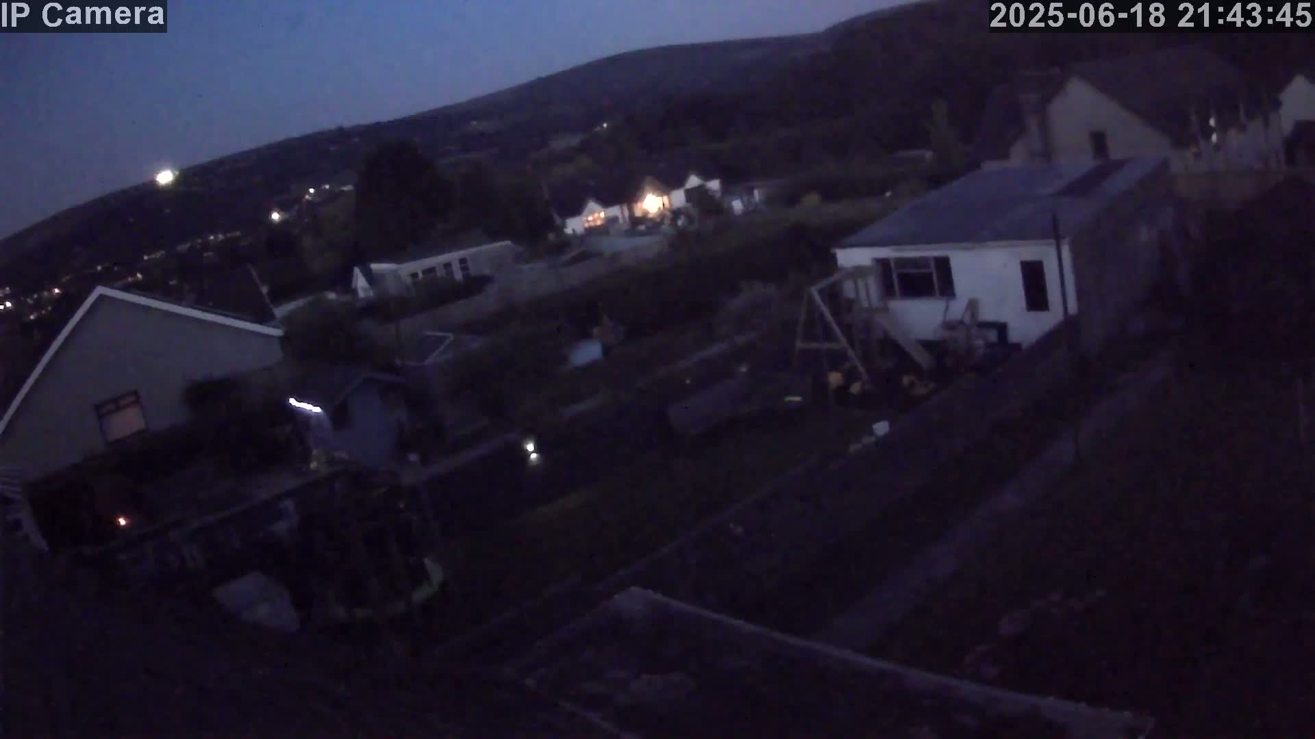Ammanford, Betws Mountain View from Penybanc Live Cam - Carmarthenshire, Dyfed, Wales, United Kingdom