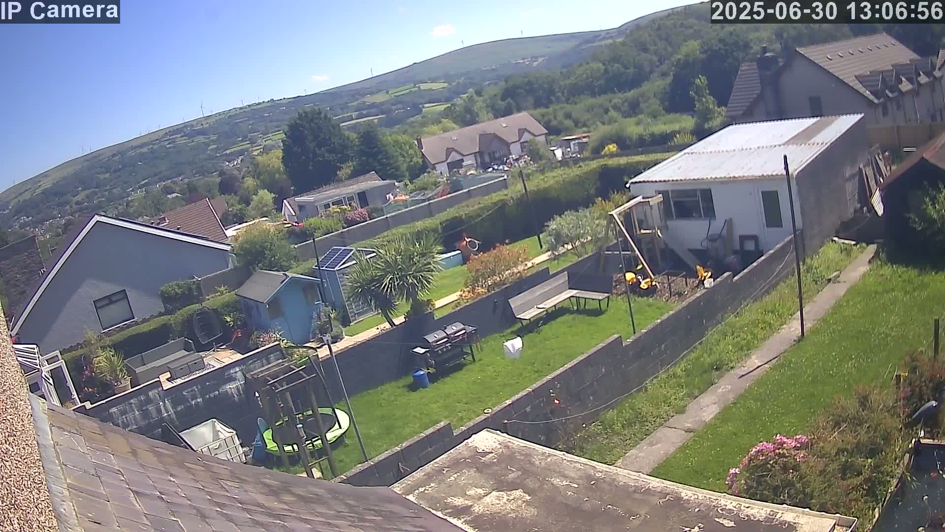 Ammanford, Betws Mountain View from Penybanc Live Cam - Carmarthenshire, Dyfed, Wales, United Kingdom
