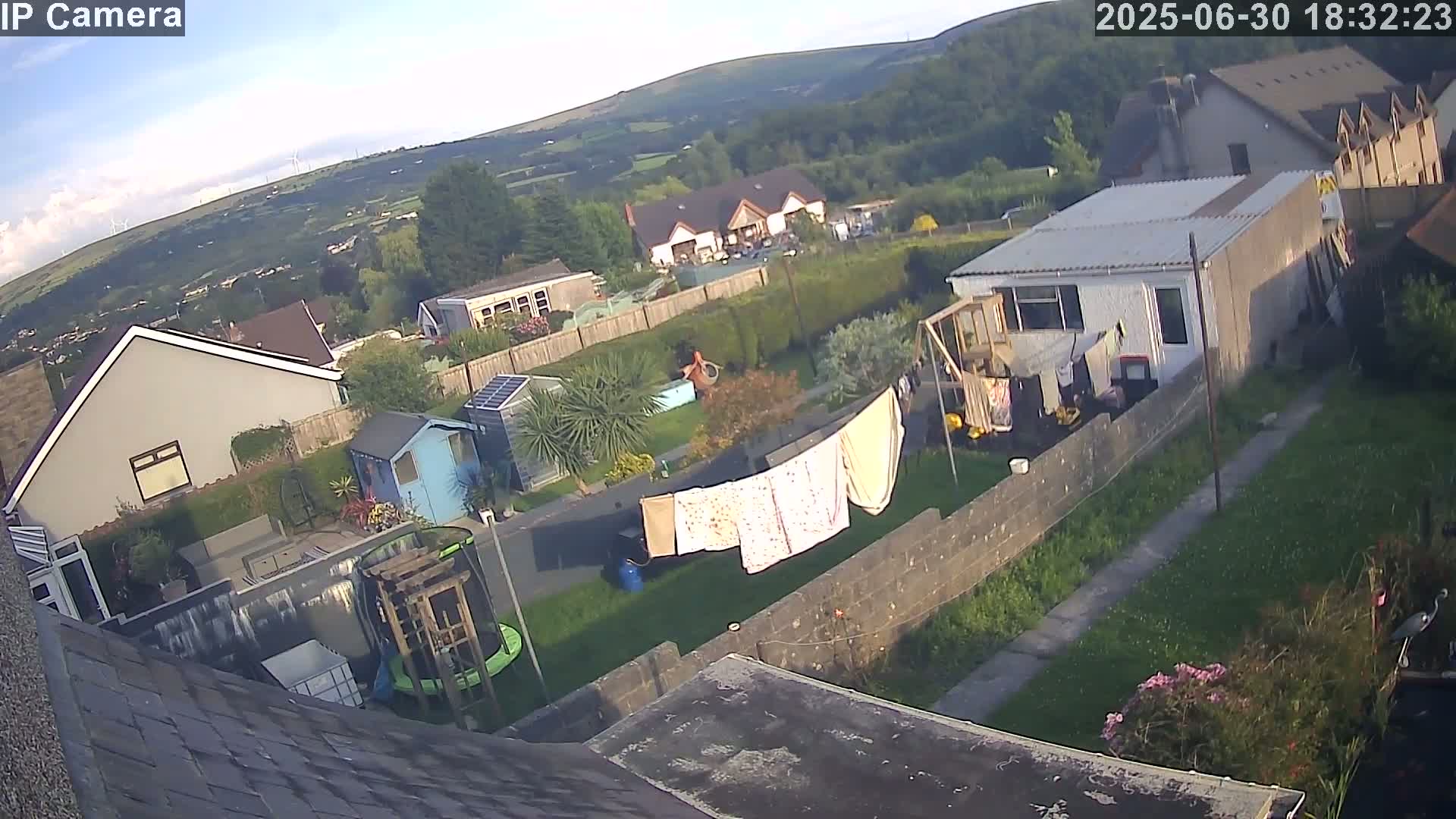 Ammanford, Betws Mountain View from Penybanc Live Cam - Carmarthenshire, Dyfed, Wales, United Kingdom