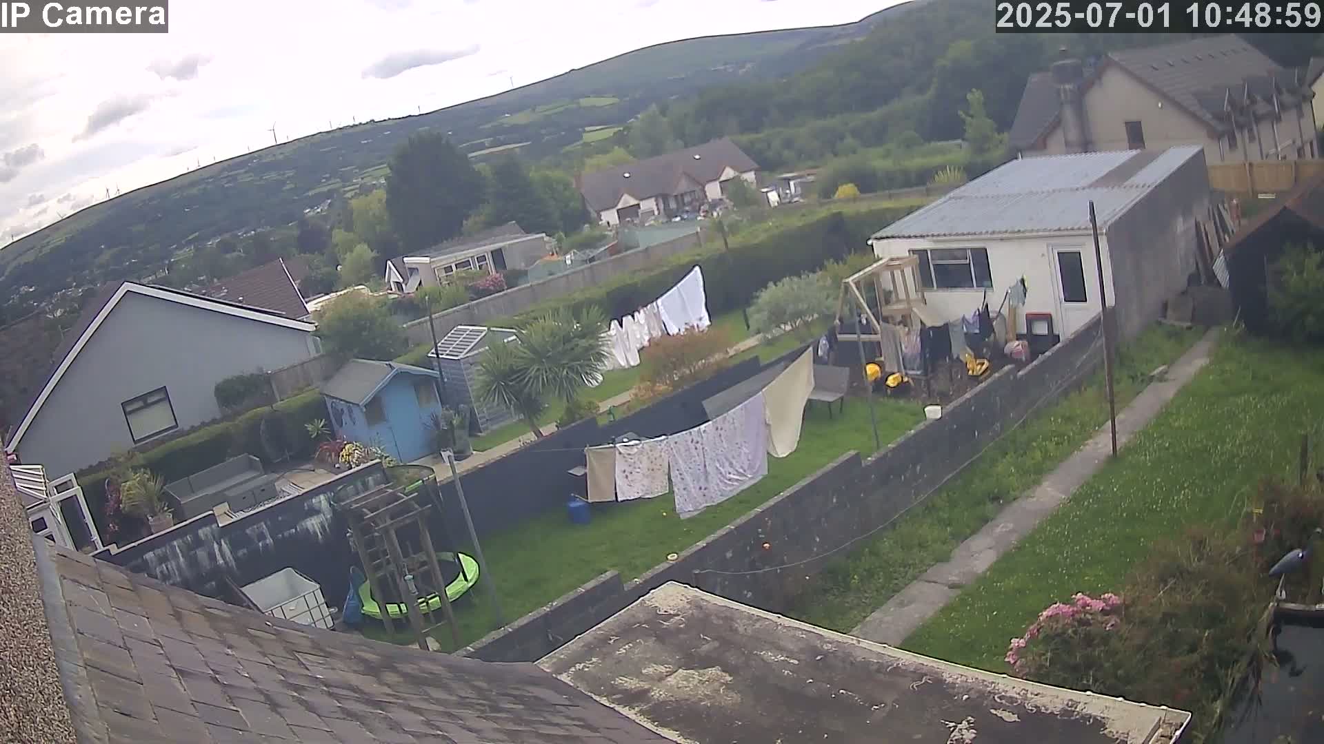 Ammanford, Betws Mountain View from Penybanc Live Cam - Carmarthenshire, Dyfed, Wales, United Kingdom