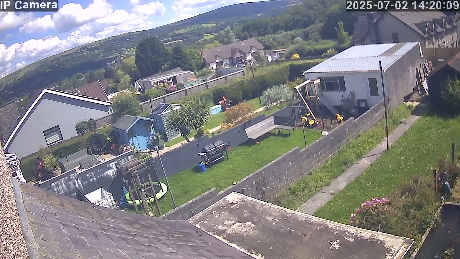 Ammanford, Betws Mountain View from Penybanc Live Cam - Carmarthenshire, Dyfed, Wales, United Kingdom