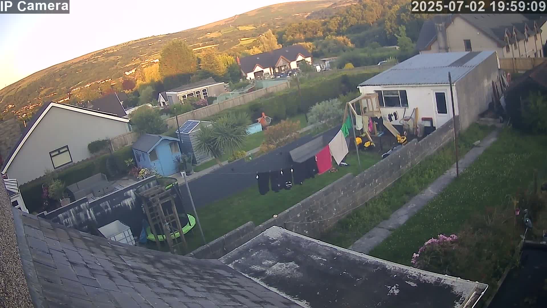 Ammanford, Betws Mountain View from Penybanc Live Cam - Carmarthenshire, Dyfed, Wales, United Kingdom