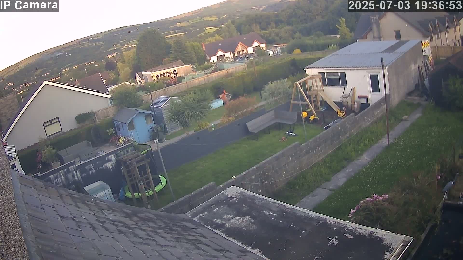Ammanford, Betws Mountain View from Penybanc Live Cam - Carmarthenshire, Dyfed, Wales, United Kingdom