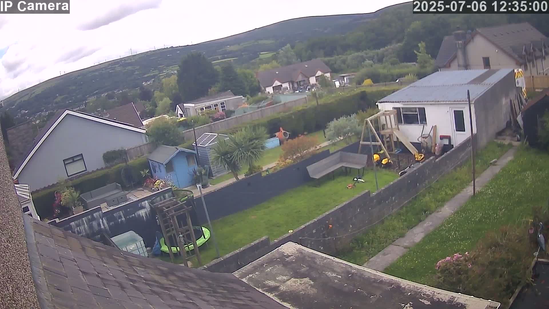 Ammanford, Betws Mountain View from Penybanc Live Cam - Carmarthenshire, Dyfed, Wales, United Kingdom