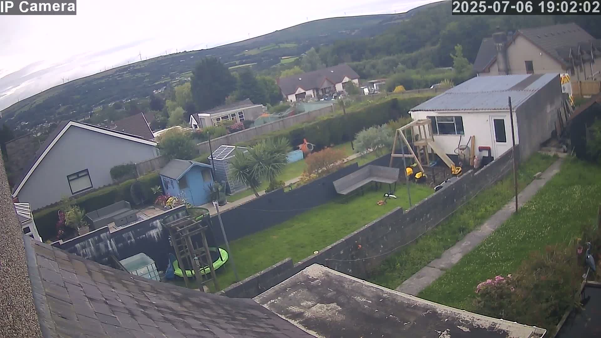 Ammanford, Betws Mountain View from Penybanc Live Cam - Carmarthenshire, Dyfed, Wales, United Kingdom