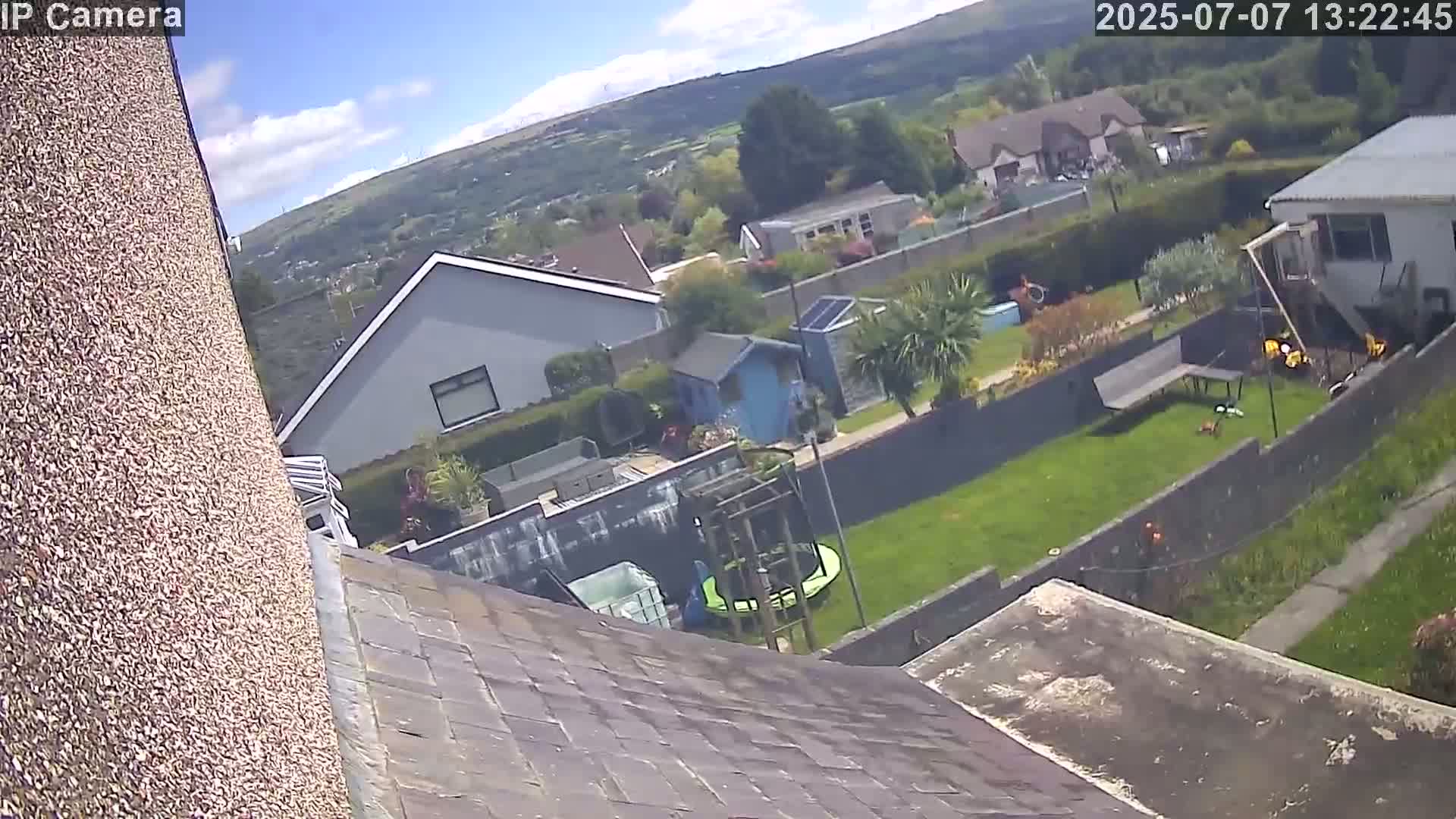 Ammanford, Betws Mountain View from Penybanc Live Cam - Carmarthenshire, Dyfed, Wales, United Kingdom
