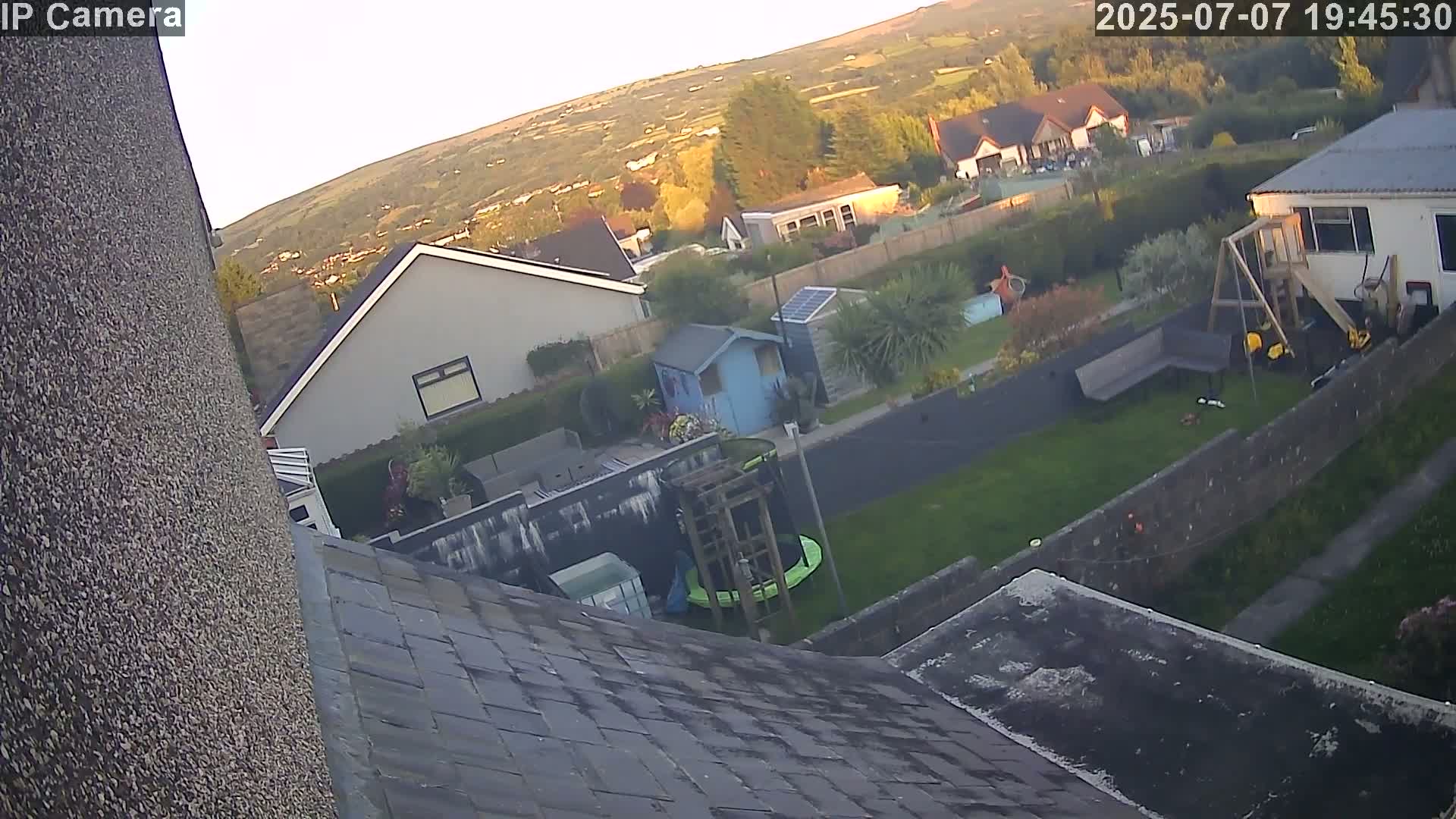 Ammanford, Betws Mountain View from Penybanc Live Cam - Carmarthenshire, Dyfed, Wales, United Kingdom