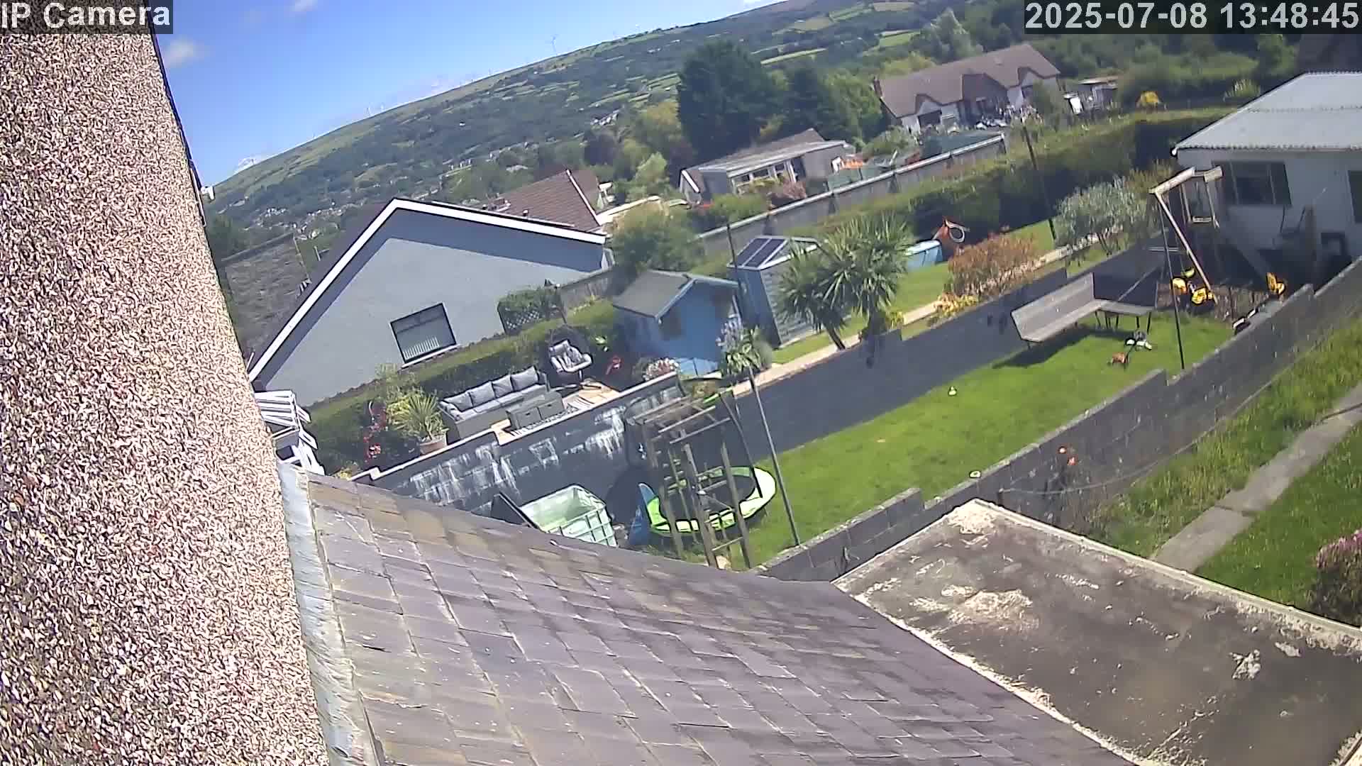 Ammanford, Betws Mountain View from Penybanc Live Cam - Carmarthenshire, Dyfed, Wales, United Kingdom