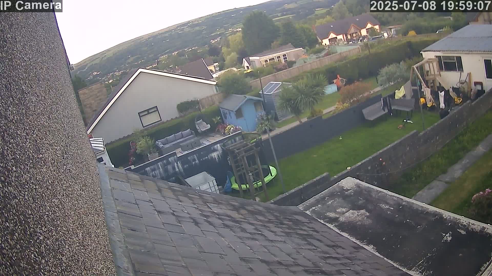 Ammanford, Betws Mountain View from Penybanc Live Cam - Carmarthenshire, Dyfed, Wales, United Kingdom