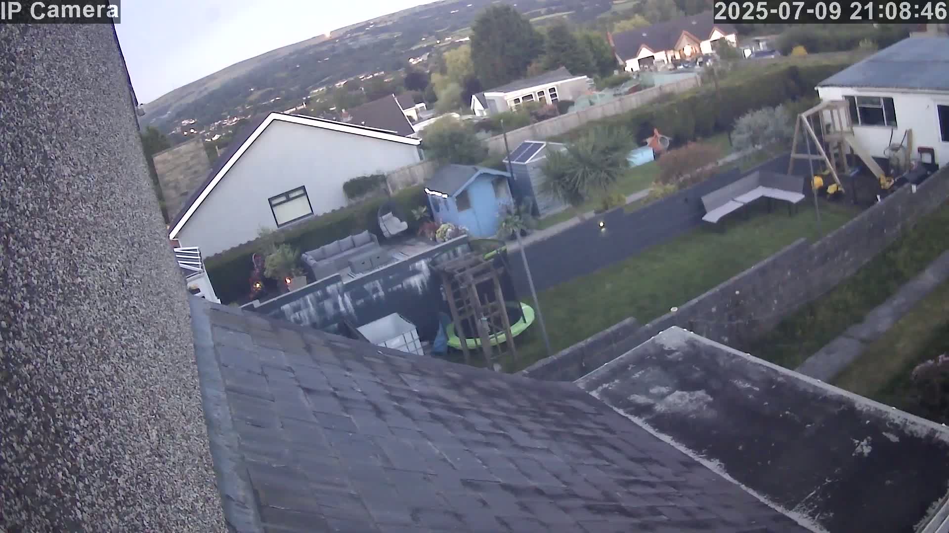 Ammanford, Betws Mountain View from Penybanc Live Cam - Carmarthenshire, Dyfed, Wales, United Kingdom