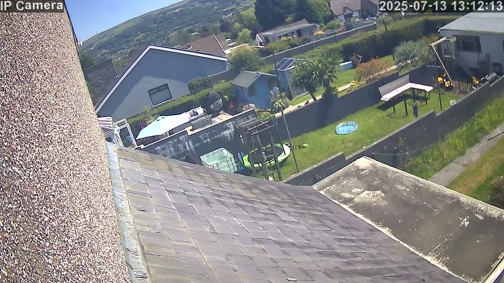 Ammanford, Betws Mountain View from Penybanc Live Cam - Carmarthenshire, Dyfed, Wales, United Kingdom
