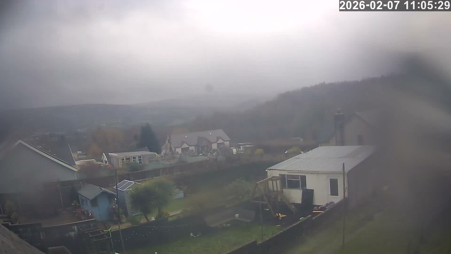 Ammanford, Betws Mountain View from Penybanc Live Cam - Carmarthenshire, Dyfed, Wales, United Kingdom