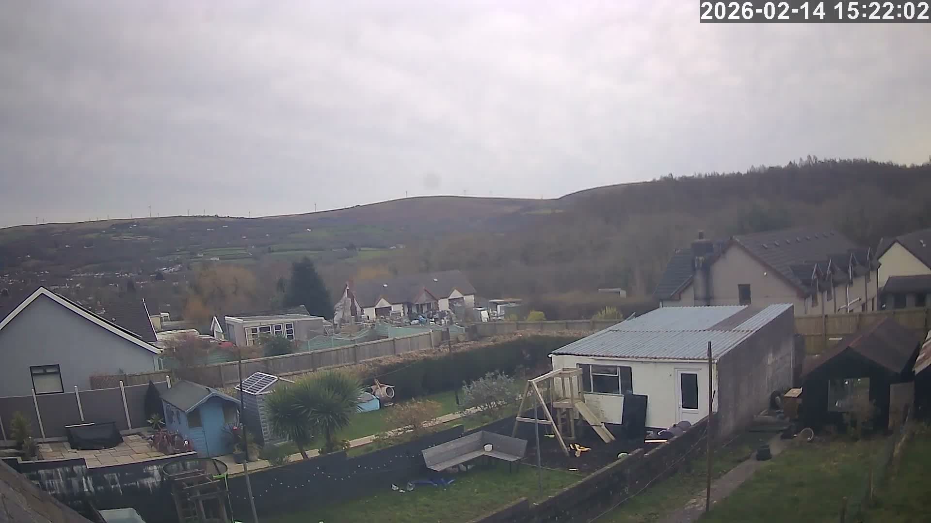 Ammanford, Betws Mountain View from Penybanc Live Cam - Carmarthenshire, Dyfed, Wales, United Kingdom