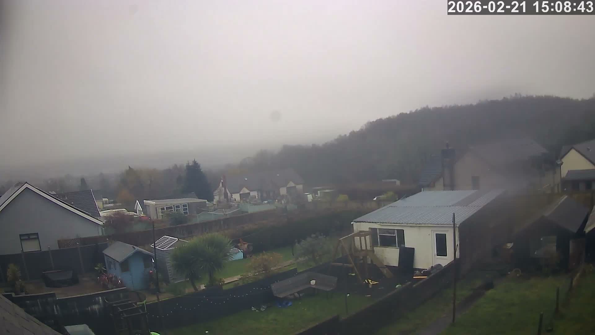 Ammanford, Betws Mountain View from Penybanc Live Cam - Carmarthenshire, Dyfed, Wales, United Kingdom