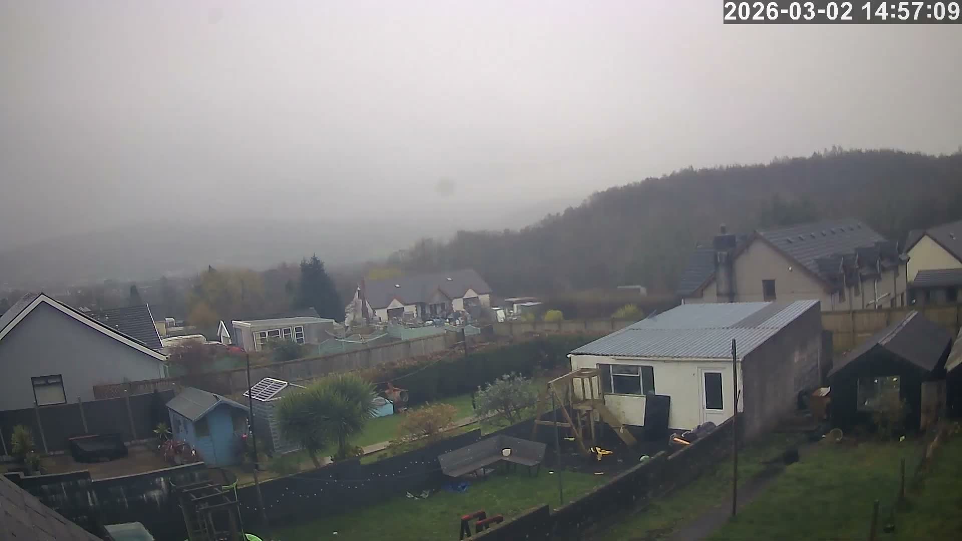 Ammanford, Betws Mountain View from Penybanc Live Cam - Carmarthenshire, Dyfed, Wales, United Kingdom