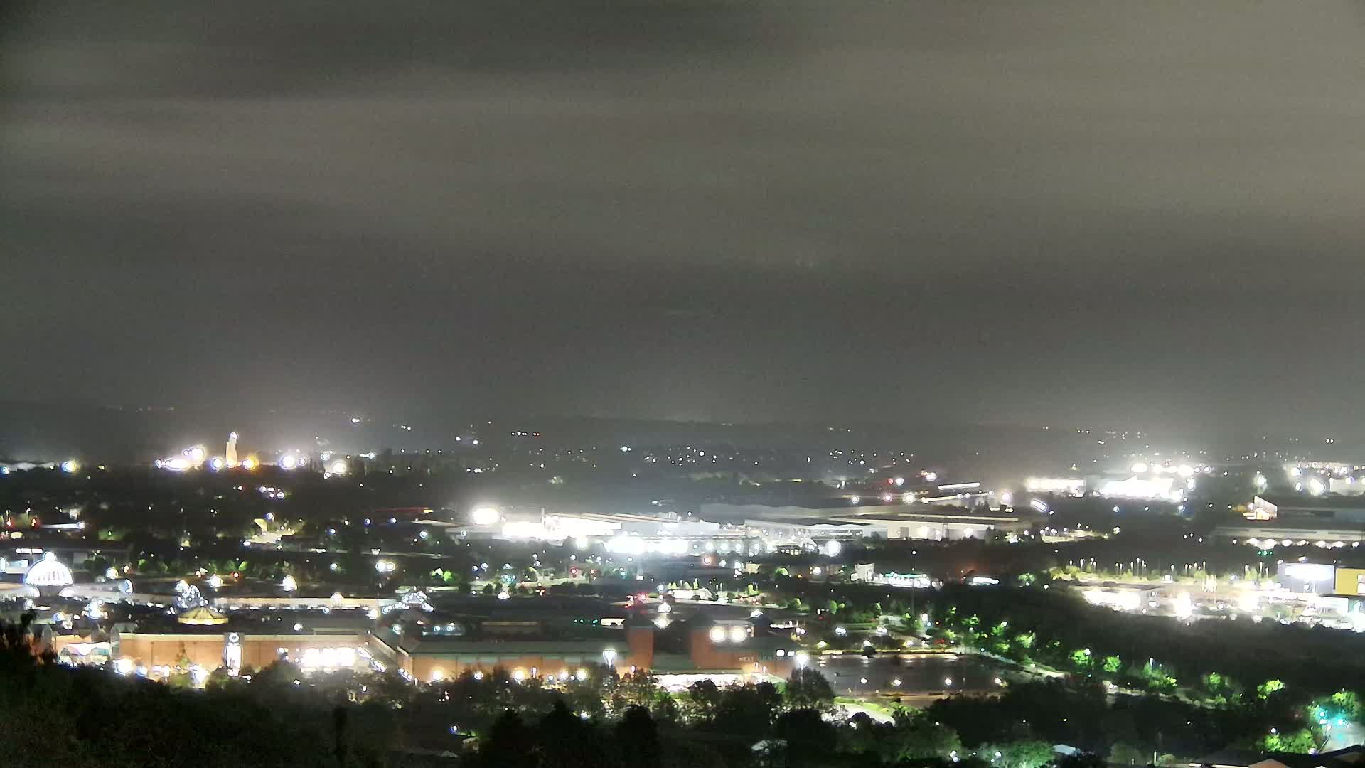 Sheffield, Tinsley Industrial Area fron Don Valley Skyline Live Cam - South Yorkshire, Yorkshire and the Humber, England, United Kingdom