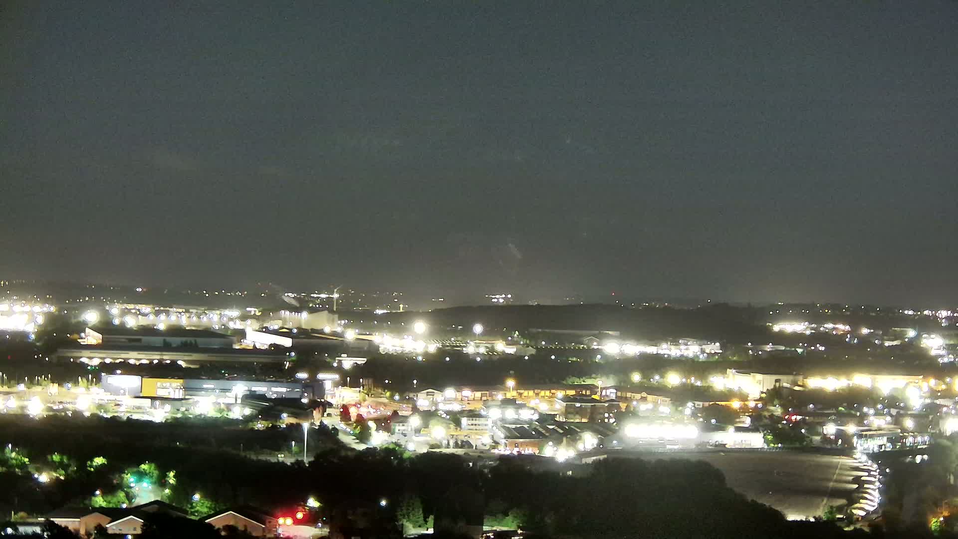 Sheffield, Tinsley Industrial Area fron Don Valley Skyline Live Cam - Sheffield, South Yorkshire, Yorkshire and the Humber, England, United Kingdom