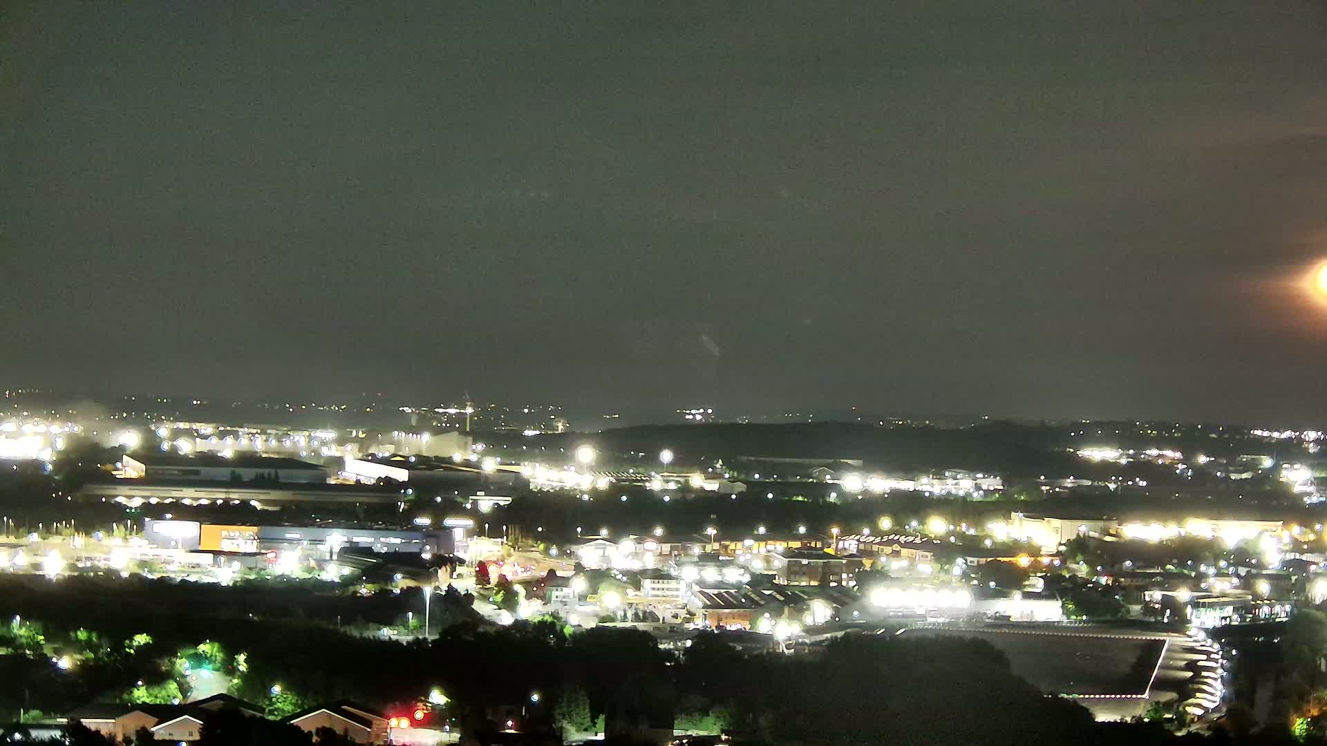 Sheffield, Tinsley Industrial Area fron Don Valley Skyline Live Cam - South Yorkshire, Yorkshire and the Humber, England, United Kingdom