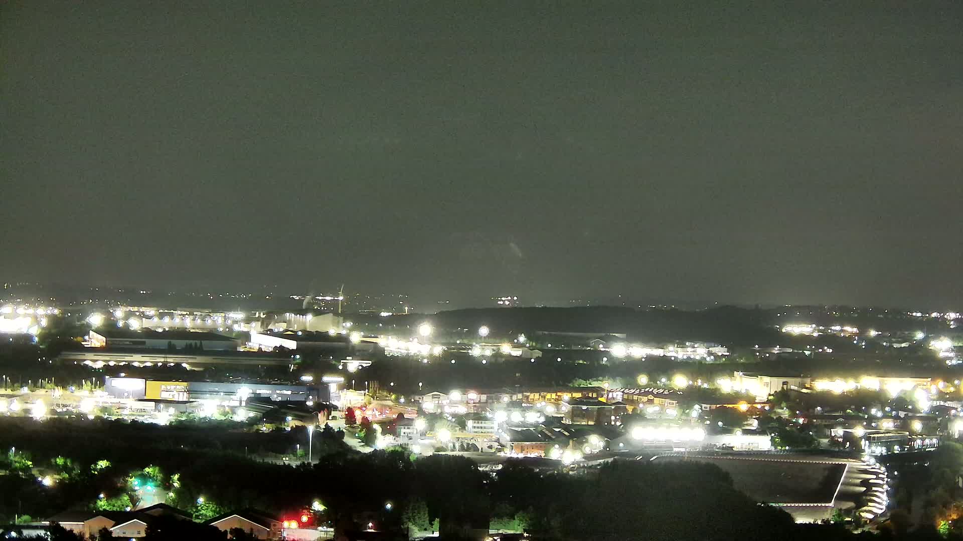 Sheffield, Tinsley Industrial Area fron Don Valley Skyline Live Cam - South Yorkshire, Yorkshire and the Humber, England, United Kingdom