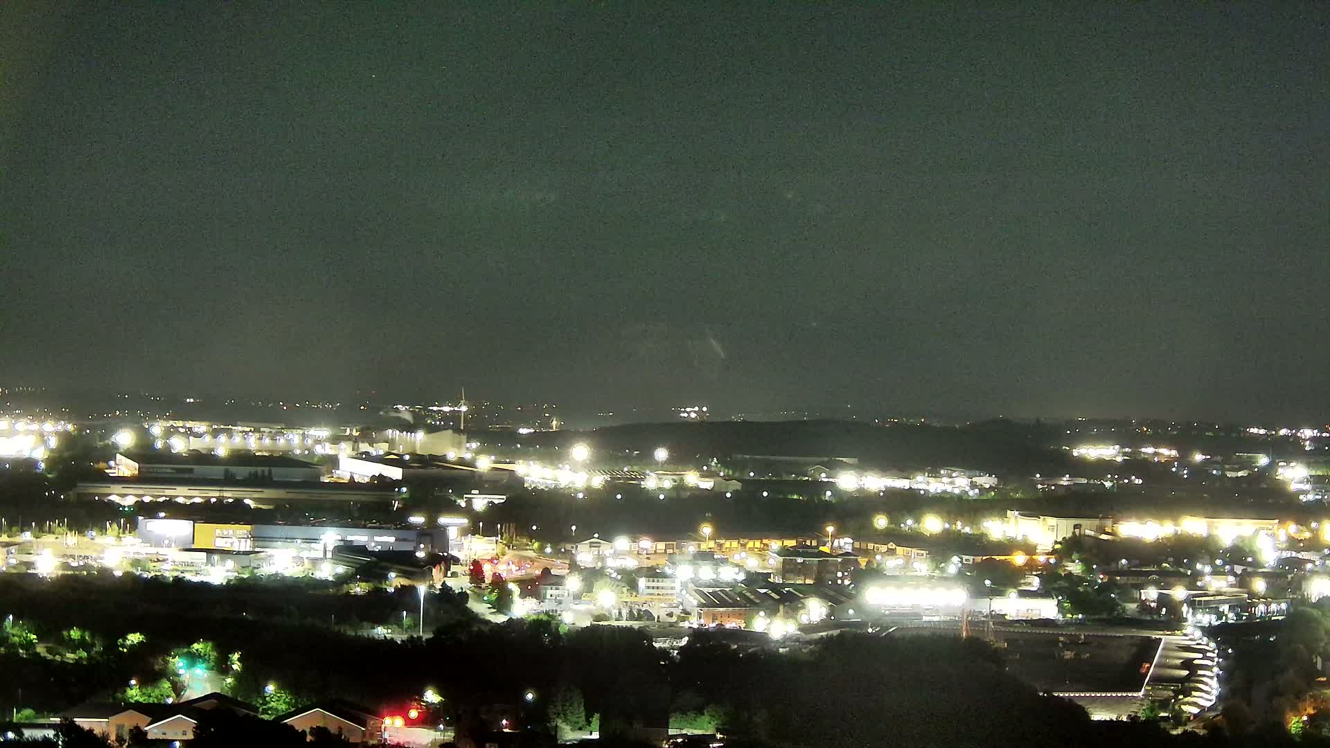 Sheffield, Tinsley Industrial Area fron Don Valley Skyline Live Cam - Sheffield, South Yorkshire, Yorkshire and the Humber, England, United Kingdom