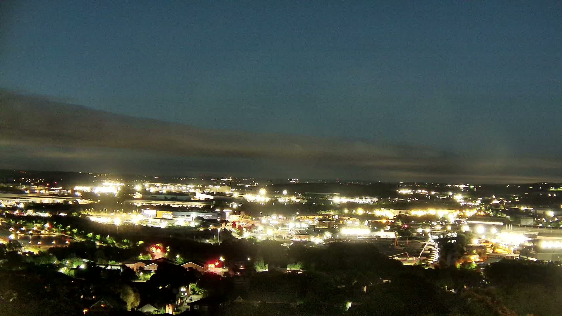 Sheffield, Tinsley Industrial Area fron Don Valley Skyline Live Cam - Sheffield, South Yorkshire, Yorkshire and the Humber, England, United Kingdom