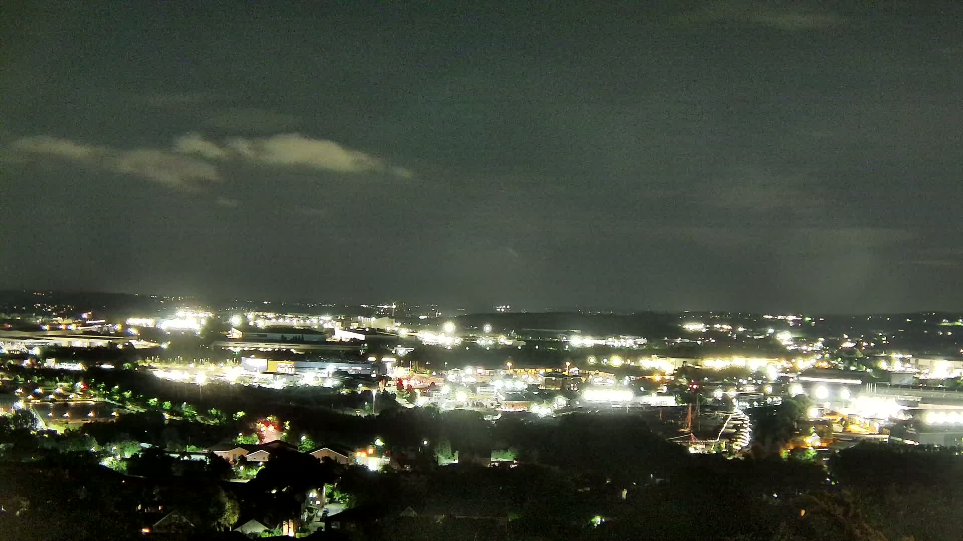 Sheffield, Tinsley Industrial Area fron Don Valley Skyline Live Cam - Sheffield, South Yorkshire, Yorkshire and the Humber, England, United Kingdom