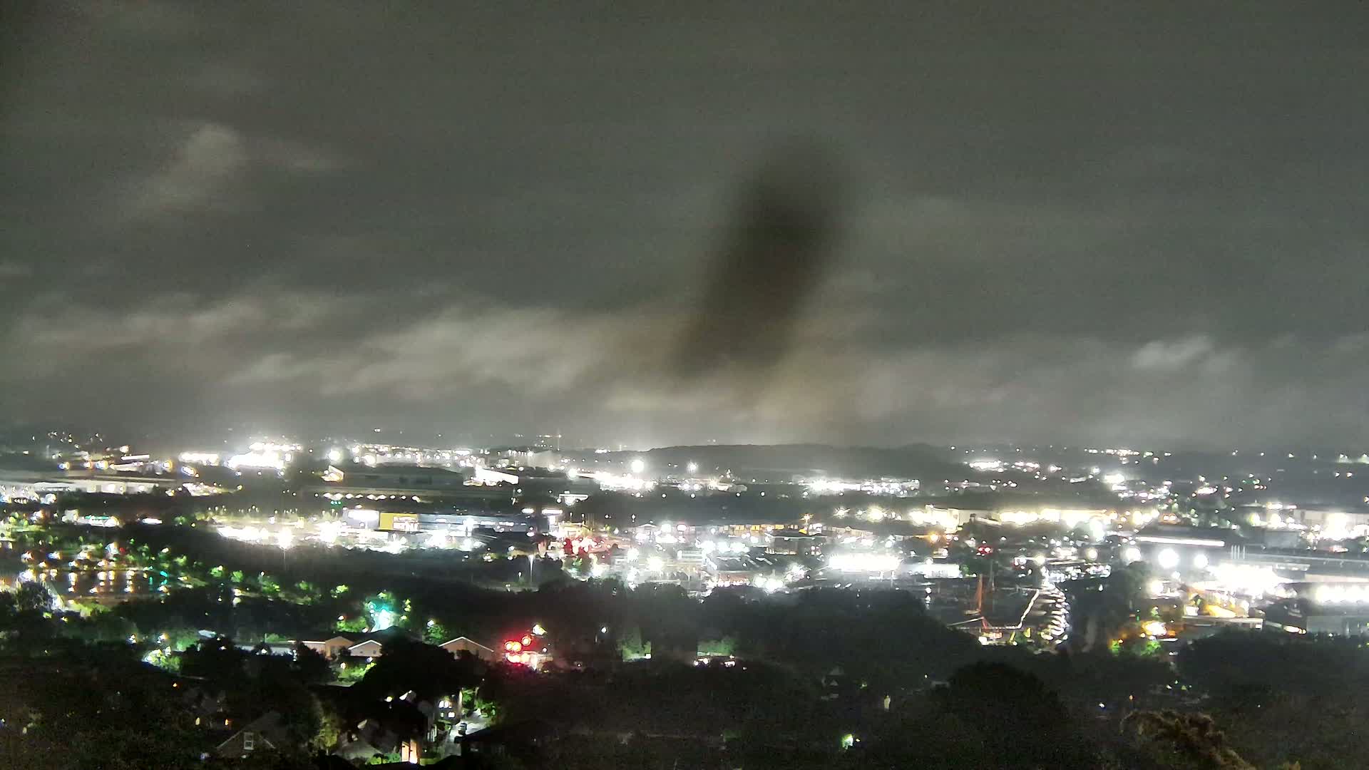 Sheffield, Tinsley Industrial Area fron Don Valley Skyline Live Cam - Sheffield, South Yorkshire, Yorkshire and the Humber, England, United Kingdom