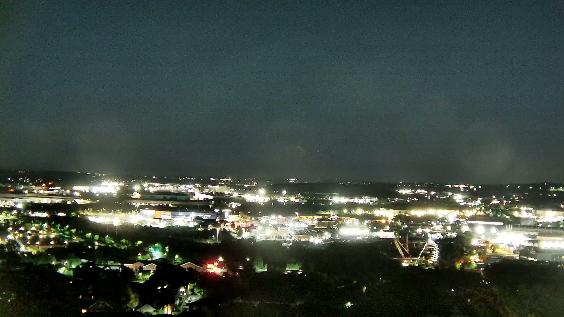Sheffield, Tinsley Industrial Area fron Don Valley Skyline Live Cam - Sheffield, South Yorkshire, Yorkshire and the Humber, England, United Kingdom