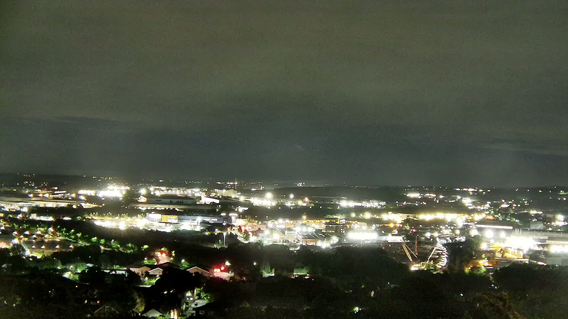 Sheffield, Tinsley Industrial Area fron Don Valley Skyline Live Cam - Sheffield, South Yorkshire, Yorkshire and the Humber, England, United Kingdom