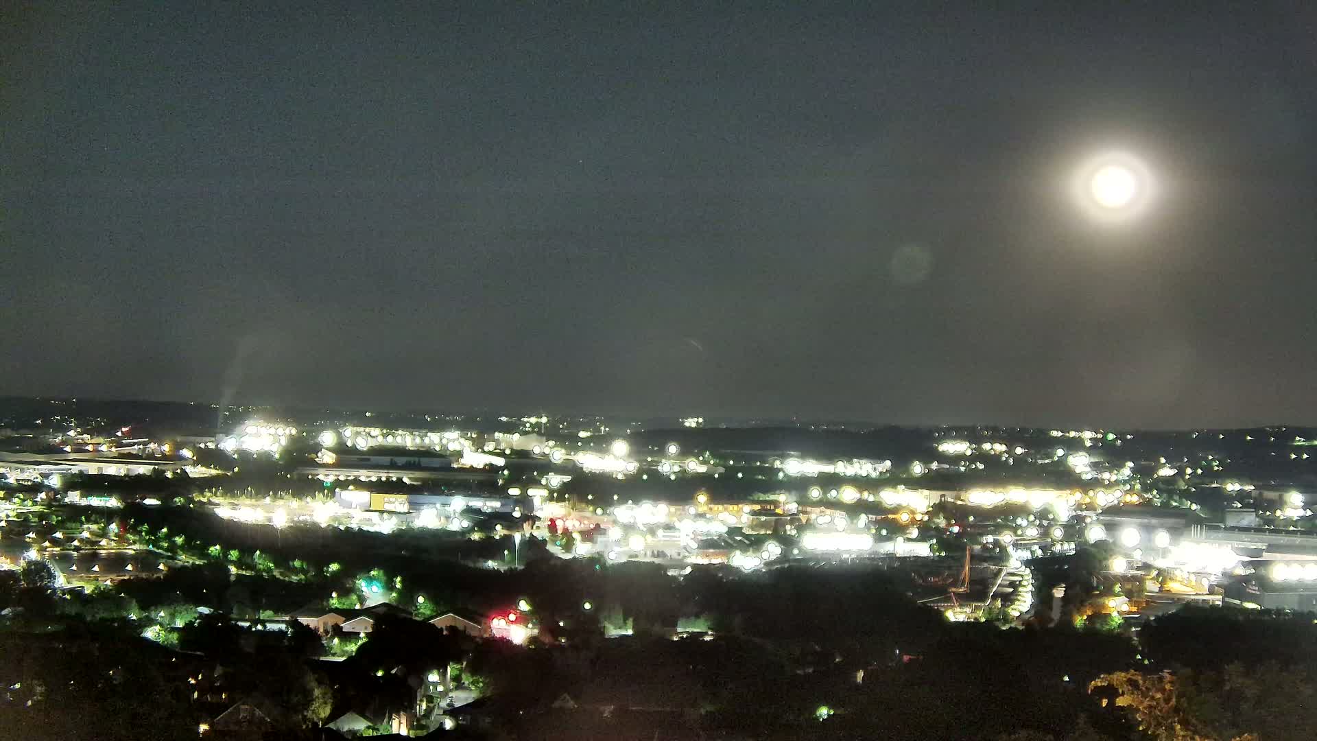 Sheffield, Tinsley Industrial Area fron Don Valley Skyline Live Cam - Sheffield, South Yorkshire, Yorkshire and the Humber, England, United Kingdom