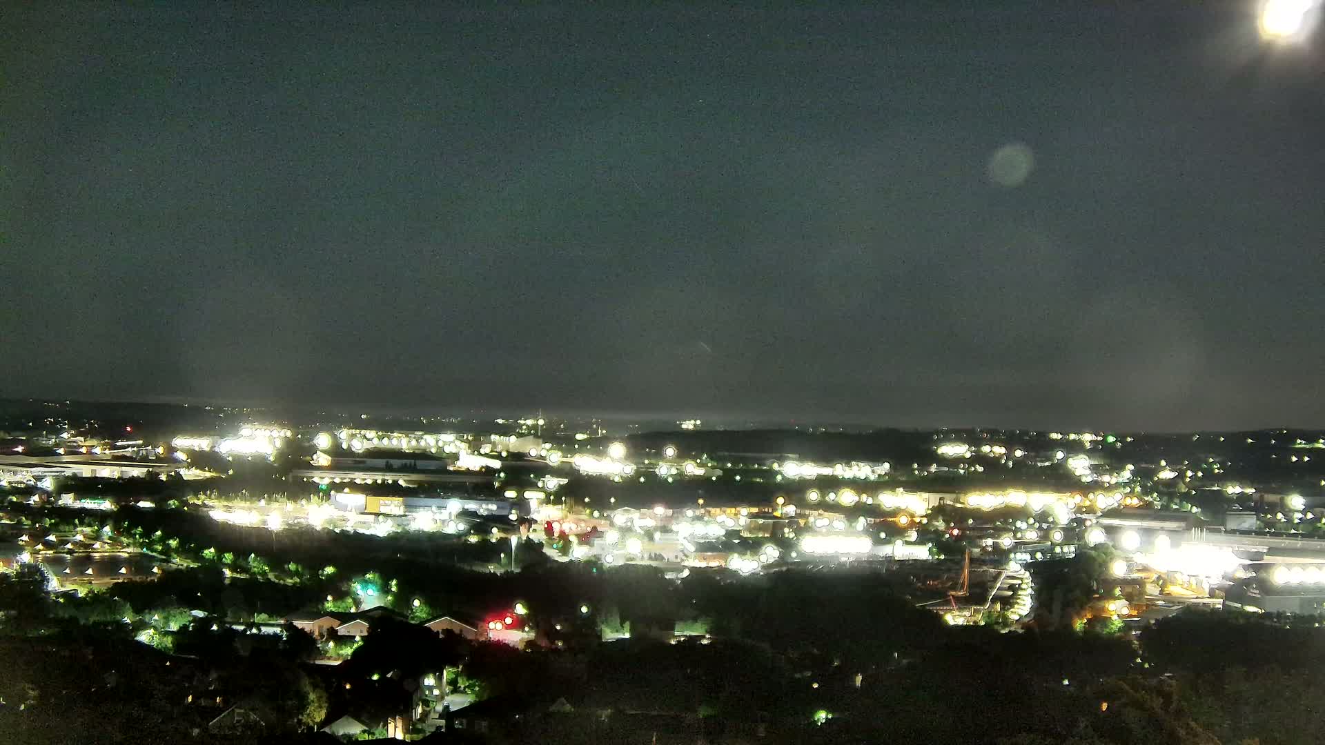 Sheffield, Tinsley Industrial Area fron Don Valley Skyline Live Cam - Sheffield, South Yorkshire, Yorkshire and the Humber, England, United Kingdom