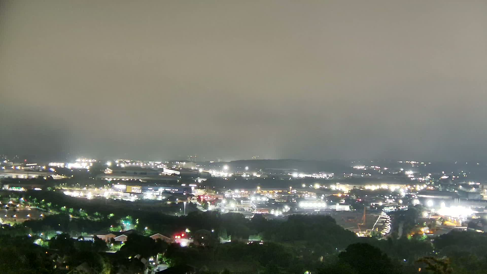 Sheffield, Tinsley Industrial Area fron Don Valley Skyline Live Cam - Sheffield, South Yorkshire, Yorkshire and the Humber, England, United Kingdom