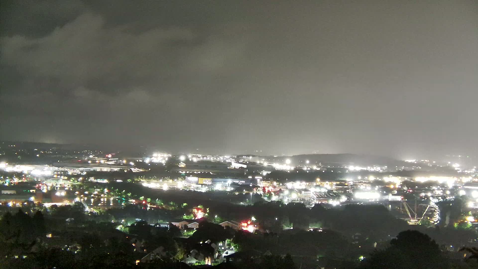 Sheffield, Tinsley Industrial Area fron Don Valley Skyline Live Cam - Sheffield, South Yorkshire, Yorkshire and the Humber, England, United Kingdom