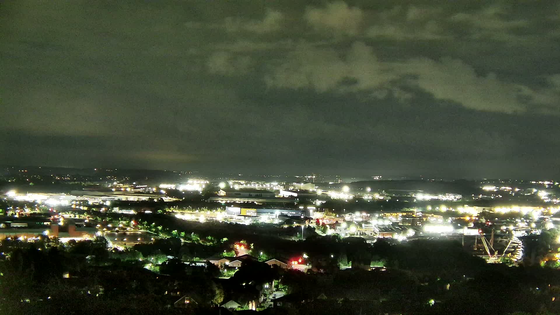Sheffield, Tinsley Industrial Area fron Don Valley Skyline Live Cam - Sheffield, South Yorkshire, Yorkshire and the Humber, England, United Kingdom