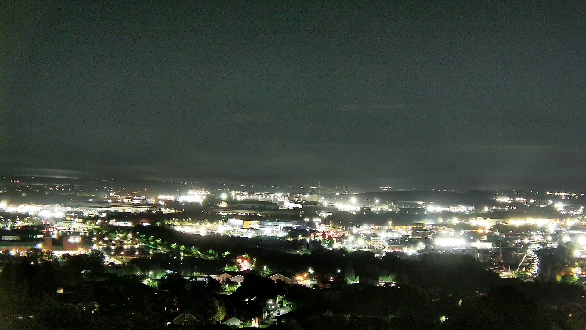 Sheffield, Tinsley Industrial Area fron Don Valley Skyline Live Cam - Sheffield, South Yorkshire, Yorkshire and the Humber, England, United Kingdom
