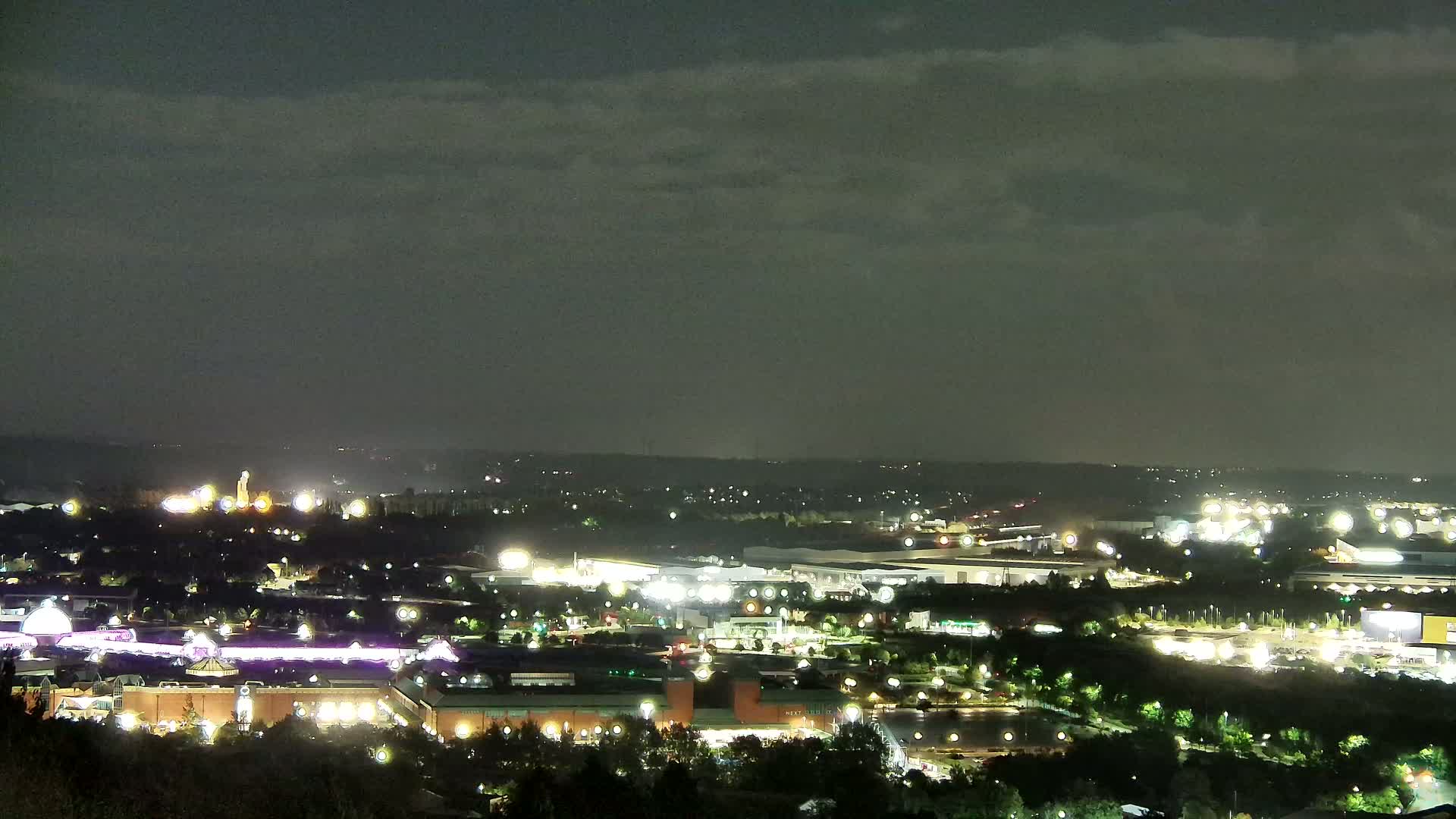 Sheffield, Tinsley Industrial Area fron Don Valley Skyline Live Cam - Sheffield, South Yorkshire, Yorkshire and the Humber, England, United Kingdom