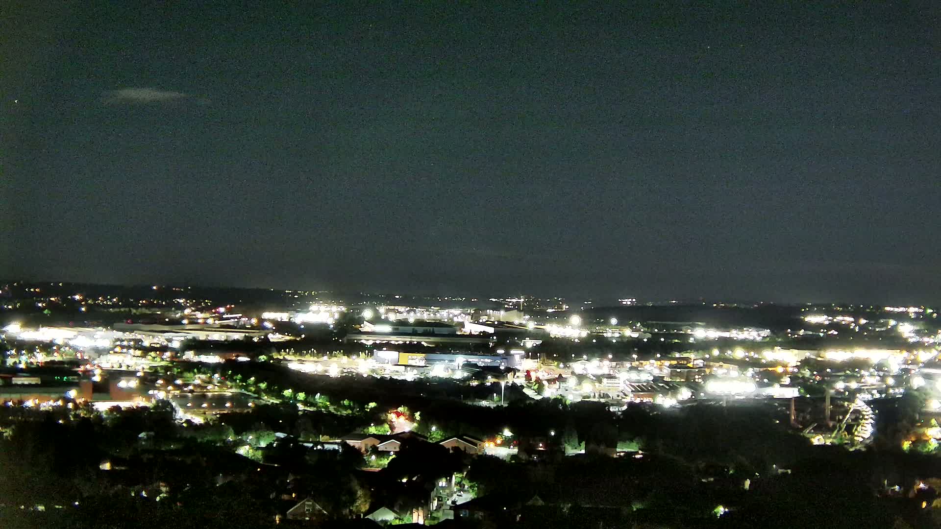 Sheffield, Tinsley Industrial Area fron Don Valley Skyline Live Cam - Sheffield, South Yorkshire, Yorkshire and the Humber, England, United Kingdom