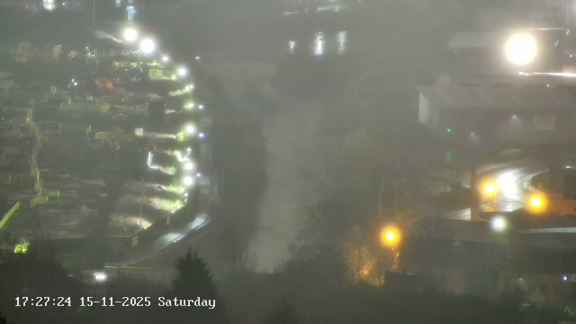 Sheffield, Tinsley Industrial Area fron Don Valley Skyline Live Cam - Sheffield, South Yorkshire, Yorkshire and the Humber, England, United Kingdom