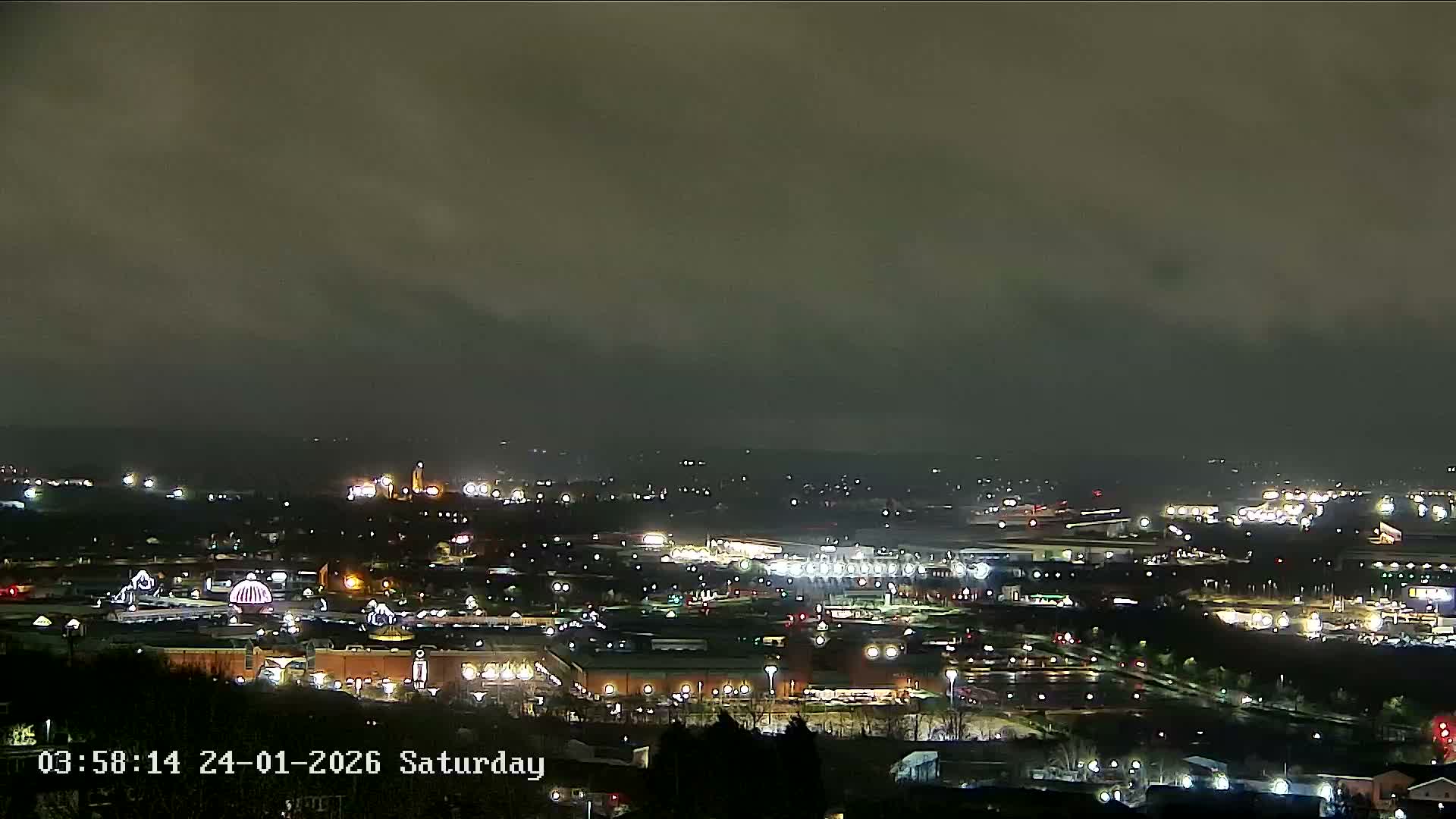 Sheffield, Tinsley Industrial Area fron Don Valley Skyline Live Cam - Sheffield, South Yorkshire, Yorkshire and the Humber, England, United Kingdom