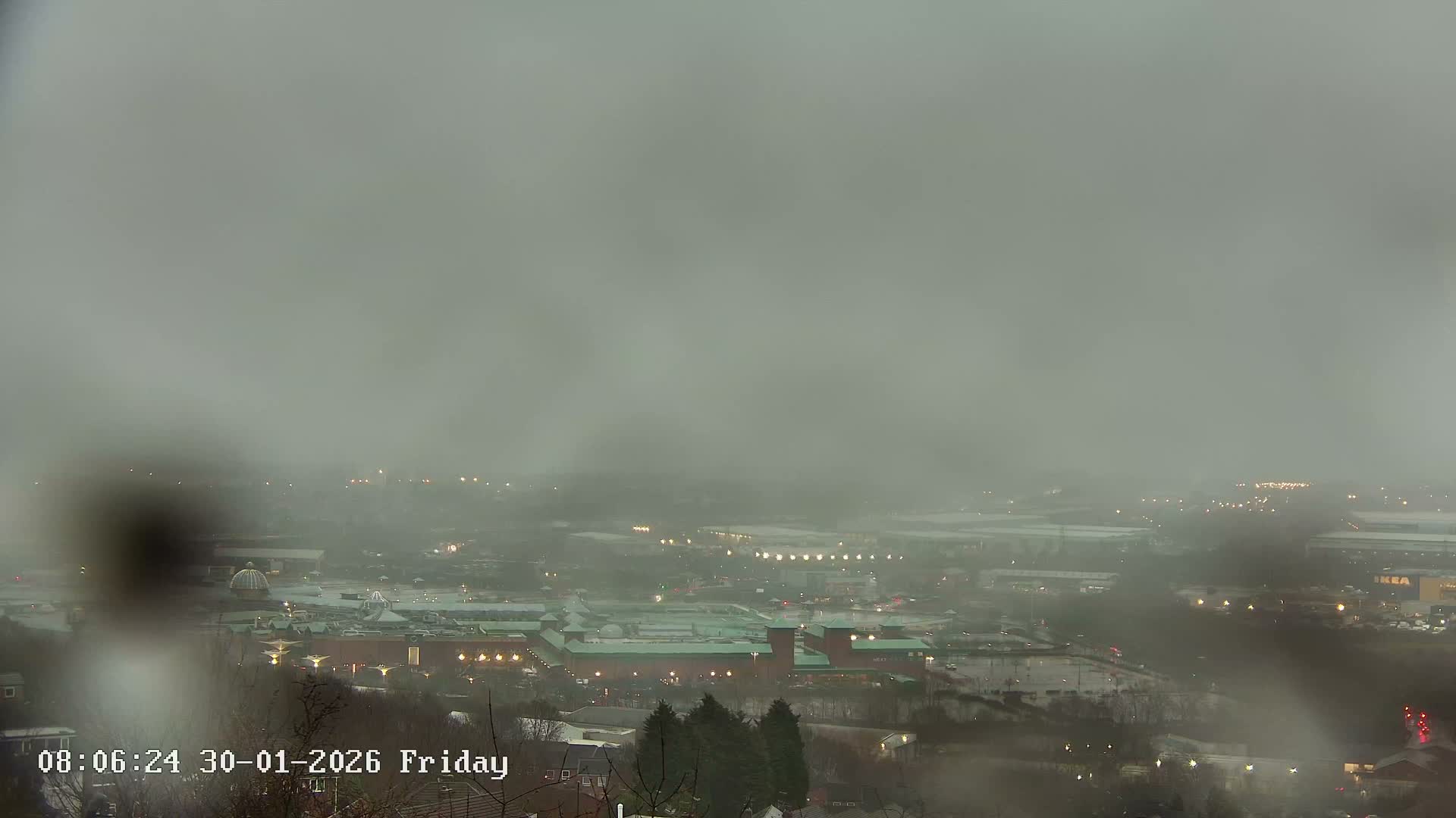 Sheffield, Tinsley Industrial Area fron Don Valley Skyline Live Cam - Sheffield, South Yorkshire, Yorkshire and the Humber, England, United Kingdom