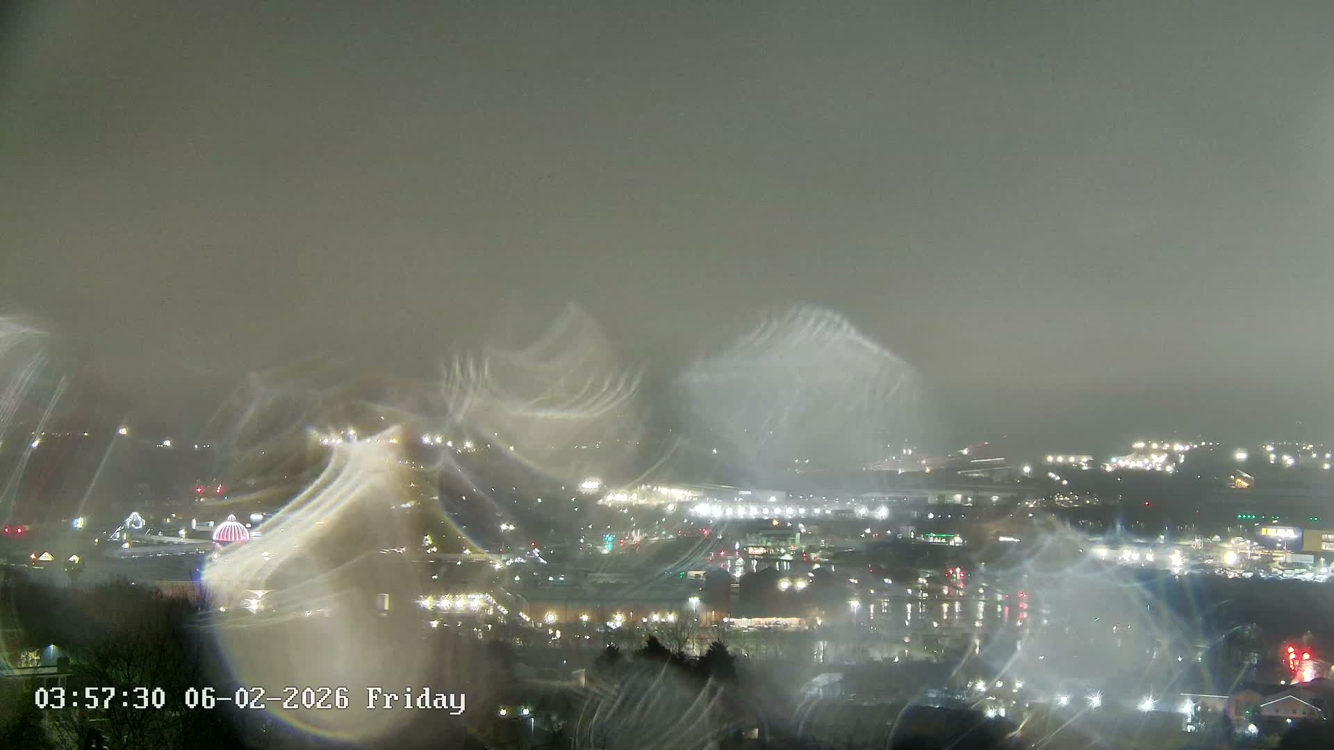 Sheffield, Tinsley Industrial Area fron Don Valley Skyline Live Cam - Sheffield, South Yorkshire, Yorkshire and the Humber, England, United Kingdom