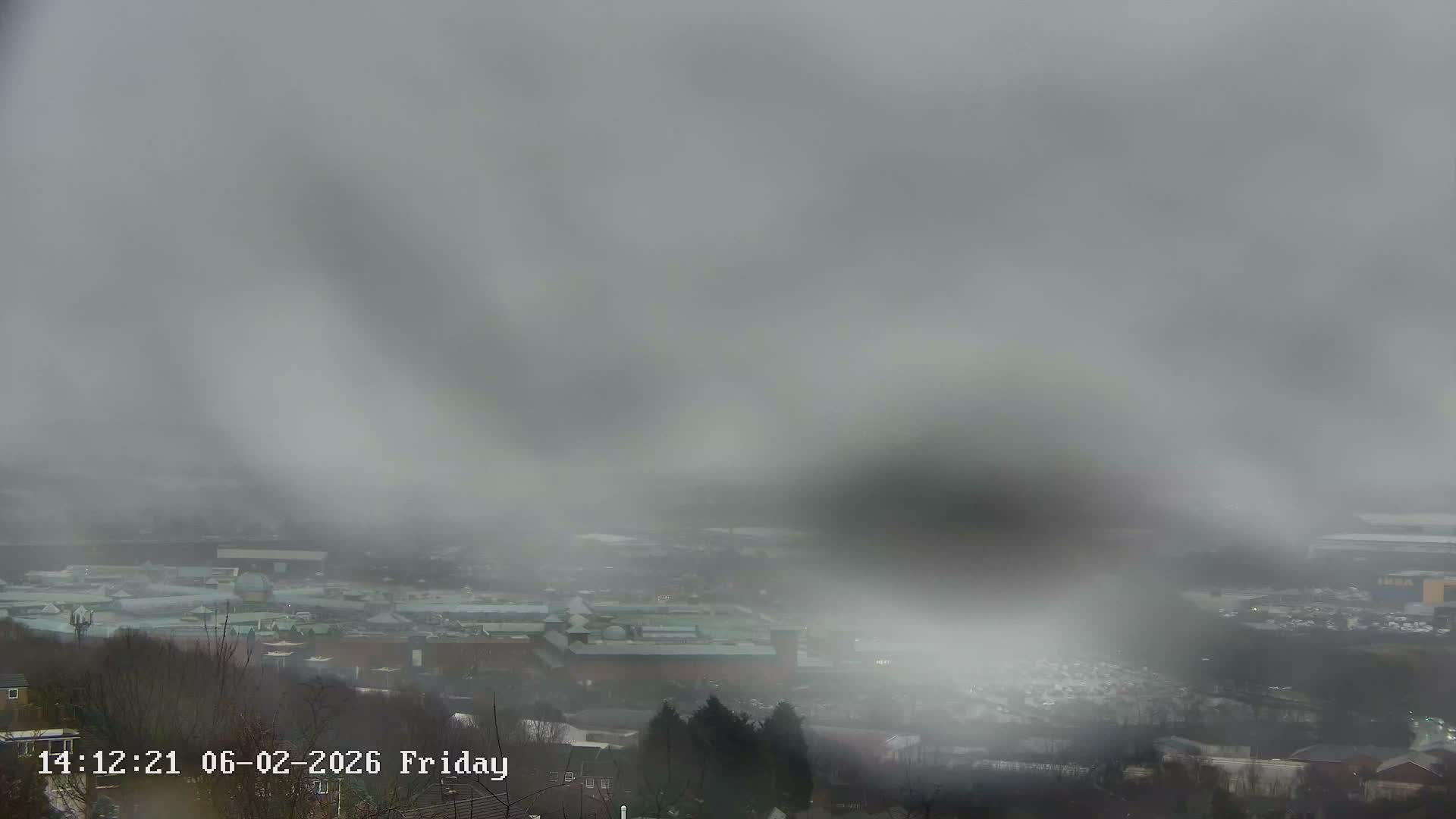 Sheffield, Tinsley Industrial Area fron Don Valley Skyline Live Cam - Sheffield, South Yorkshire, Yorkshire and the Humber, England, United Kingdom