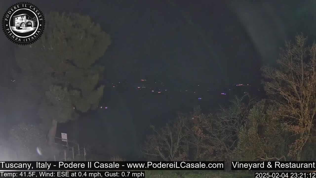 Podere Il Casale Live Cam- Pienza, Tuscany, Italy