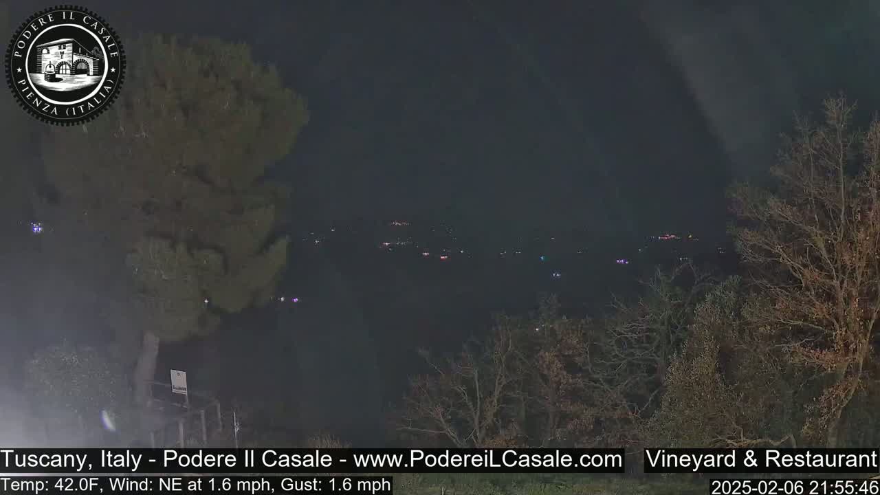 Podere Il Casale Live Cam- Pienza, Tuscany, Italy